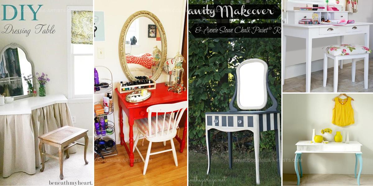9138102 Feminine DIY Dressing Tables And Vanities