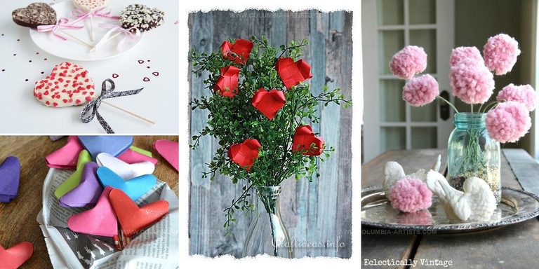8133067 DIY Non Flower Valentine Bouquets