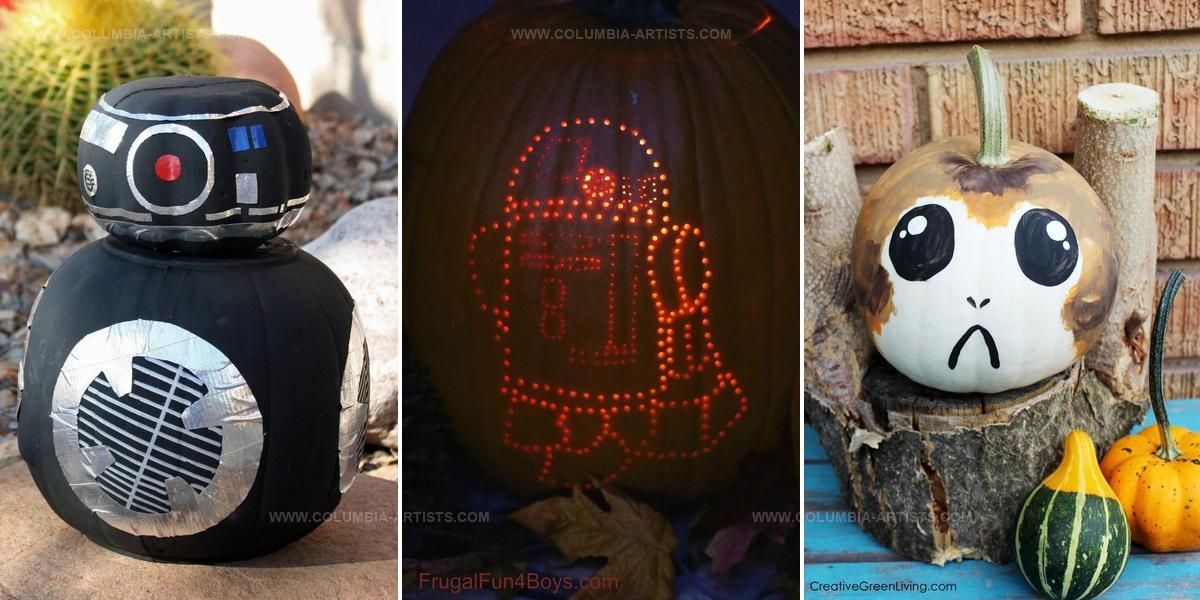 7753440 DIY Star Wars Pumpkin Ideas