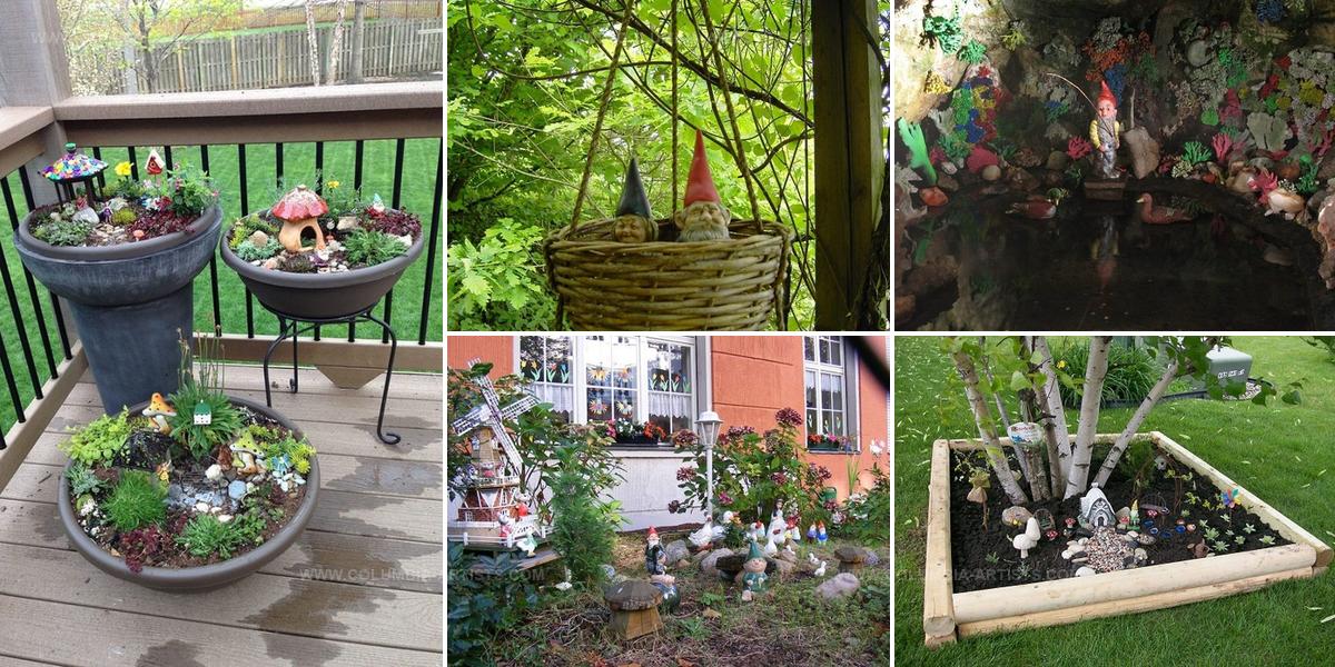 7779741 DIY Gnome Garden Ideas