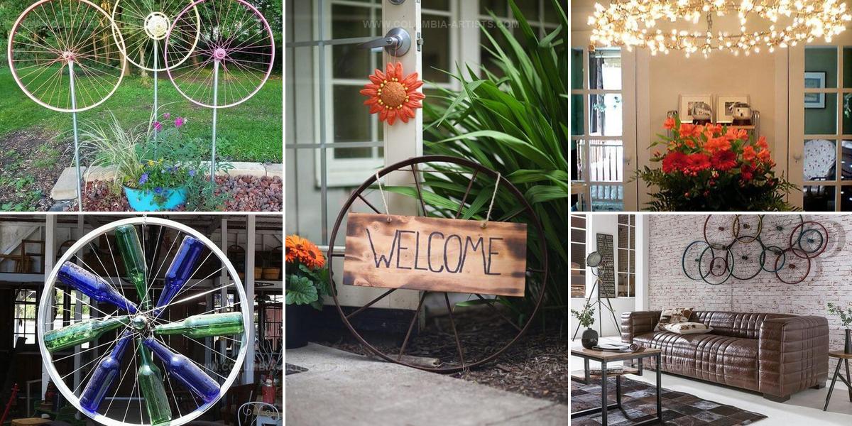 7335516 Bicycle Wheel Home Decor Ideas