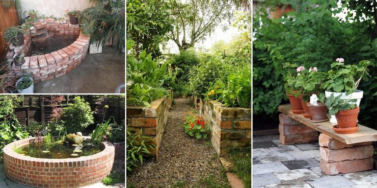4961098 DIY Brick Garden Projects