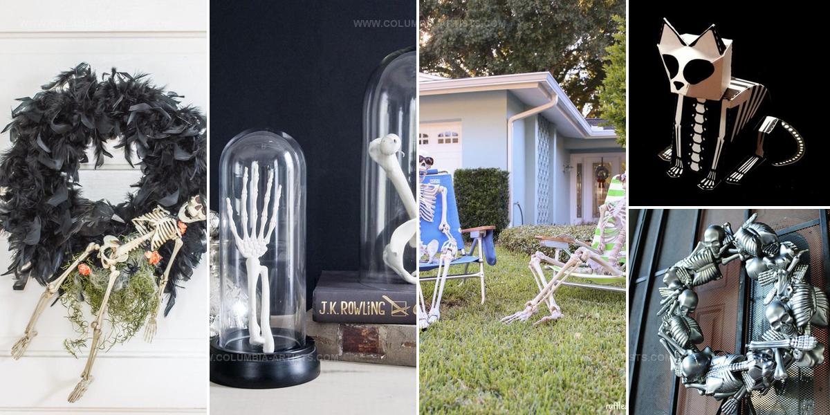 4329650 DIY Halloween Skeleton Decorations