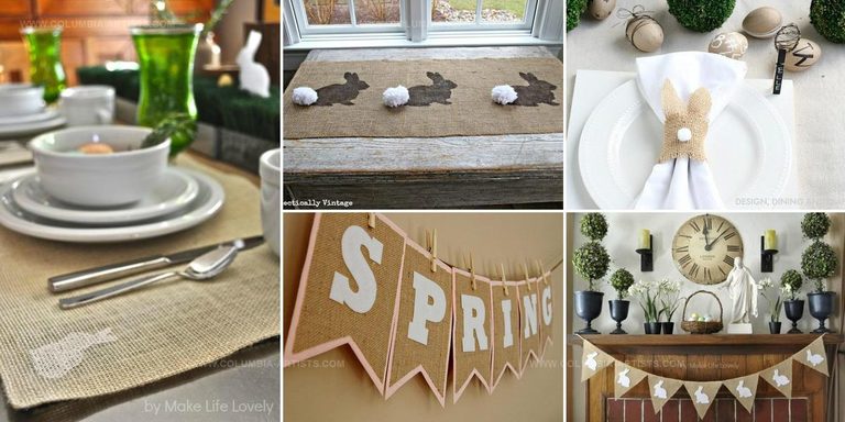 9445852 DIY Easter Burlap Crafts