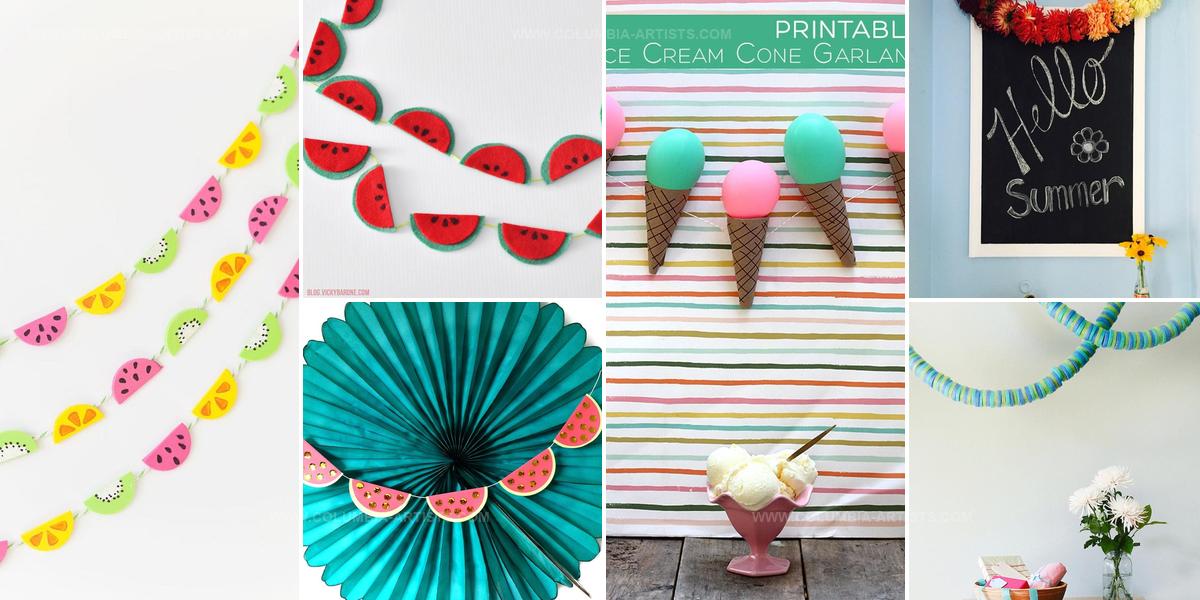 2530554 DIY Summer Garlands