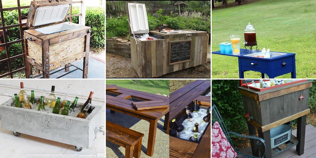 7689131 DIY Outdoor Drink Coolers