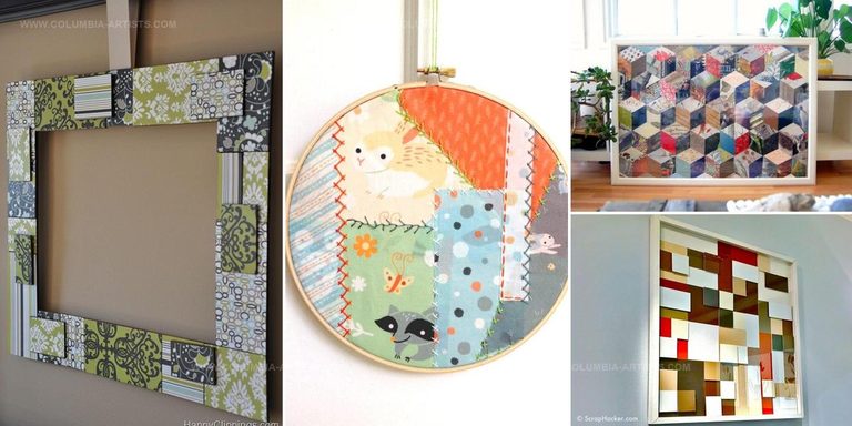 9832430 DIY Patchwork Art Projects For Home Decor