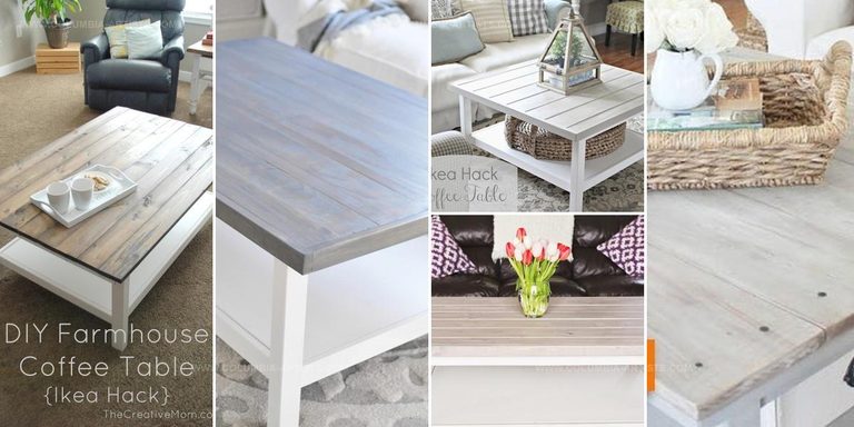 2544556 Simple DIY IKEA Hemnes Coffee Table Hacks