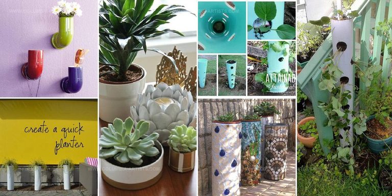 5148487 DIY PVC Pipe Planter Ideas