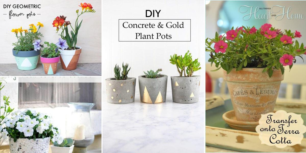 3052466 DIY Flower Pot Inspiration