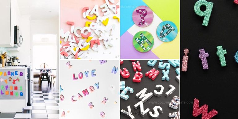 1767662 DIY Letter Magnets