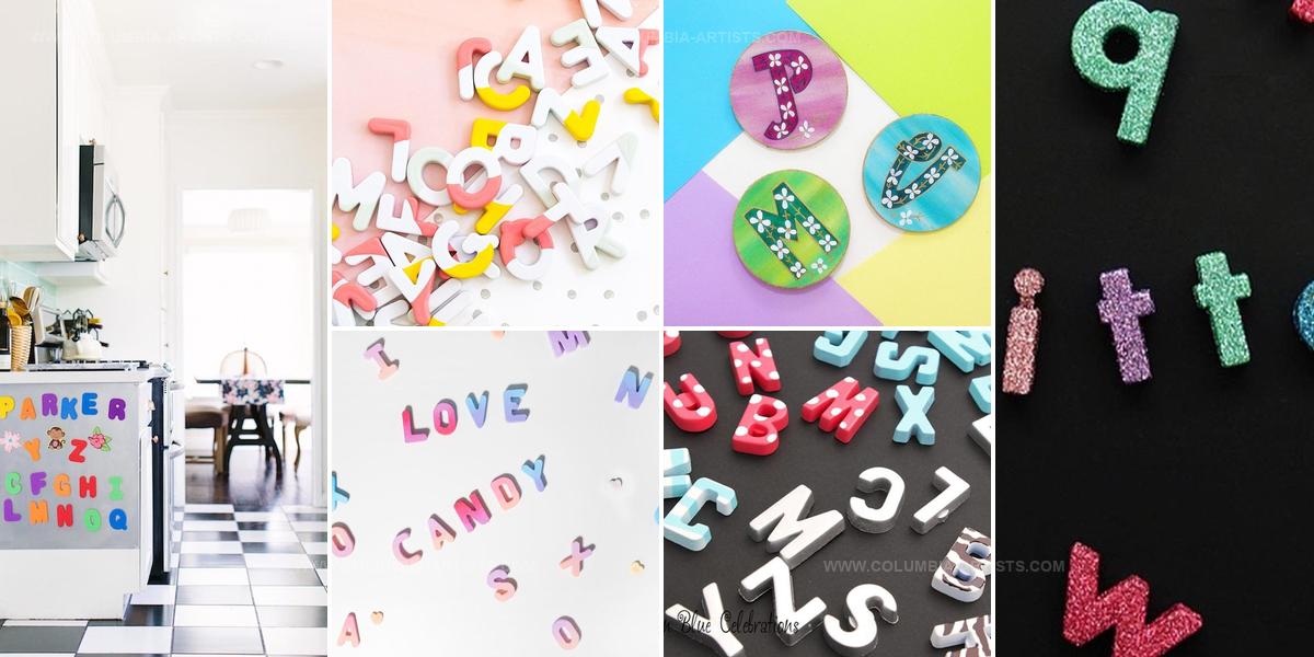 1767662 DIY Letter Magnets