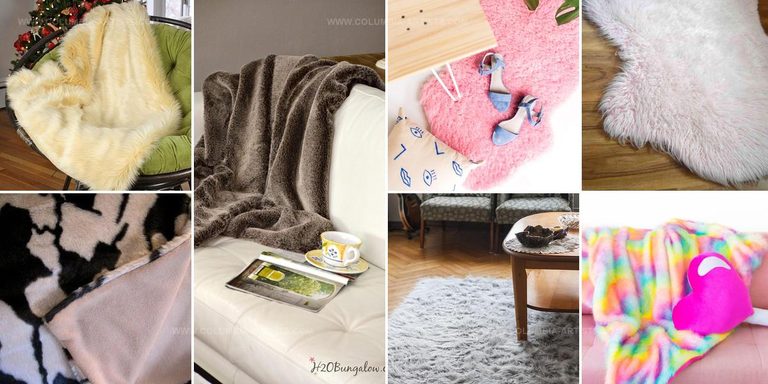9323850 DIY Faux Fur Home Textile Projects
