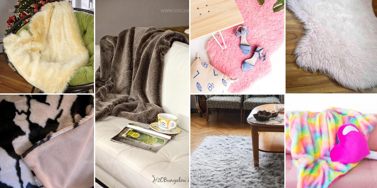 9323850 DIY Faux Fur Home Textile Projects