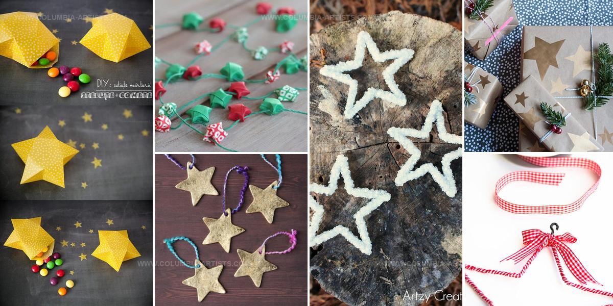 6714408 Easy DIY Christmas Star Decorations