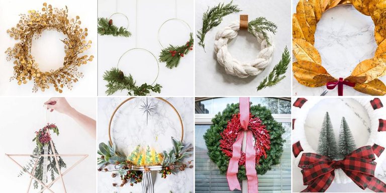 7433954 Festive DIY Christmas Wreaths