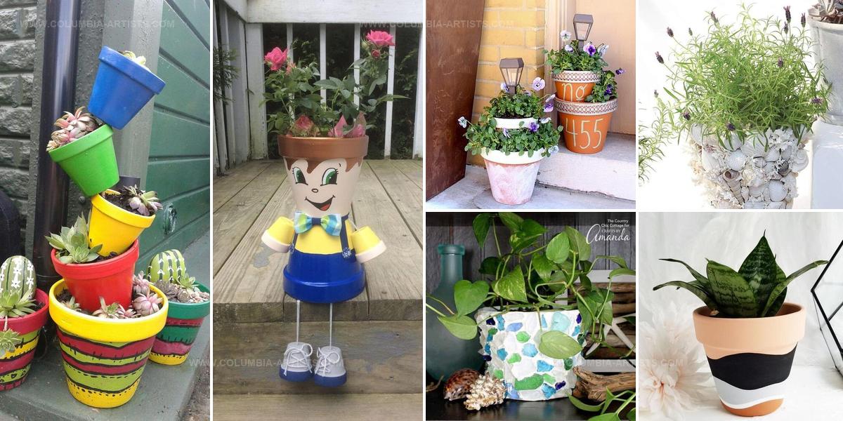 5442379 Plant Pot Makeover Ideas