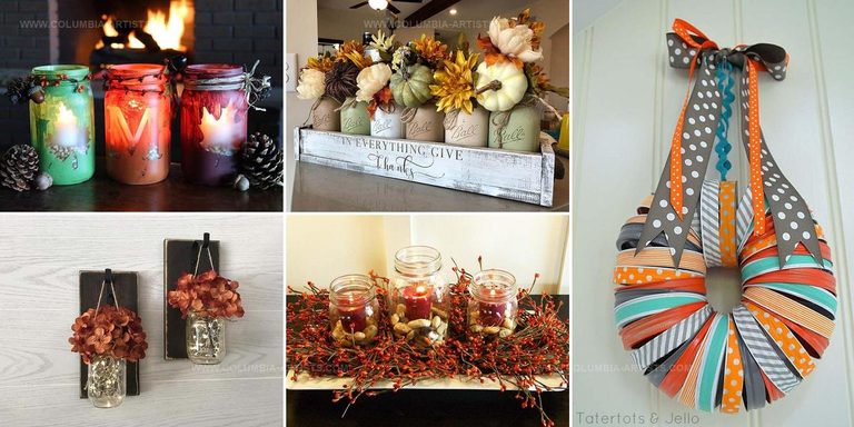7755134 Fall Mason Jar Crafts