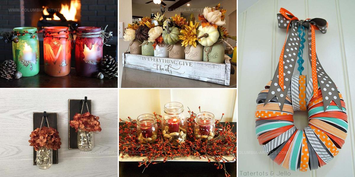 7755134 Fall Mason Jar Crafts