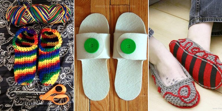 8514412 DIY Home Slipper Ideas