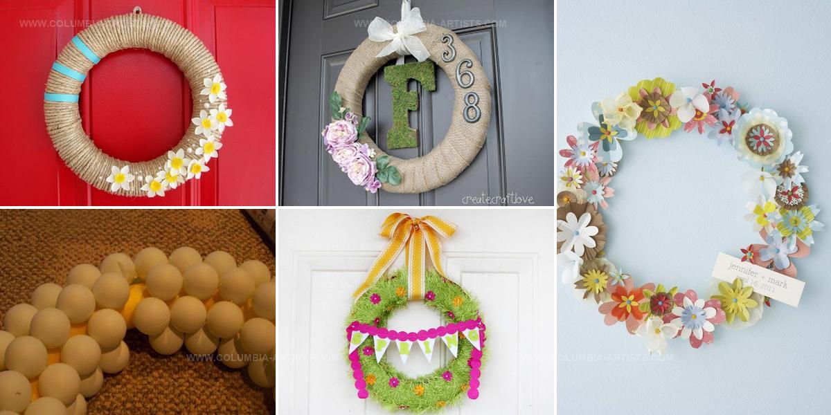 2166967 DIY Spring Wreath Ideas