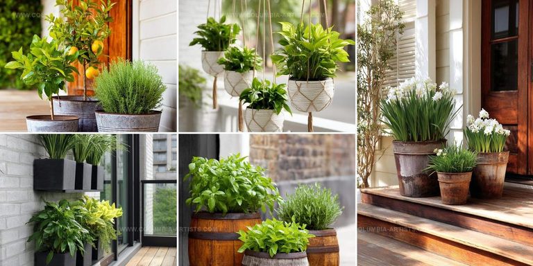 2741757 Stylish Planters for Your Front Porch