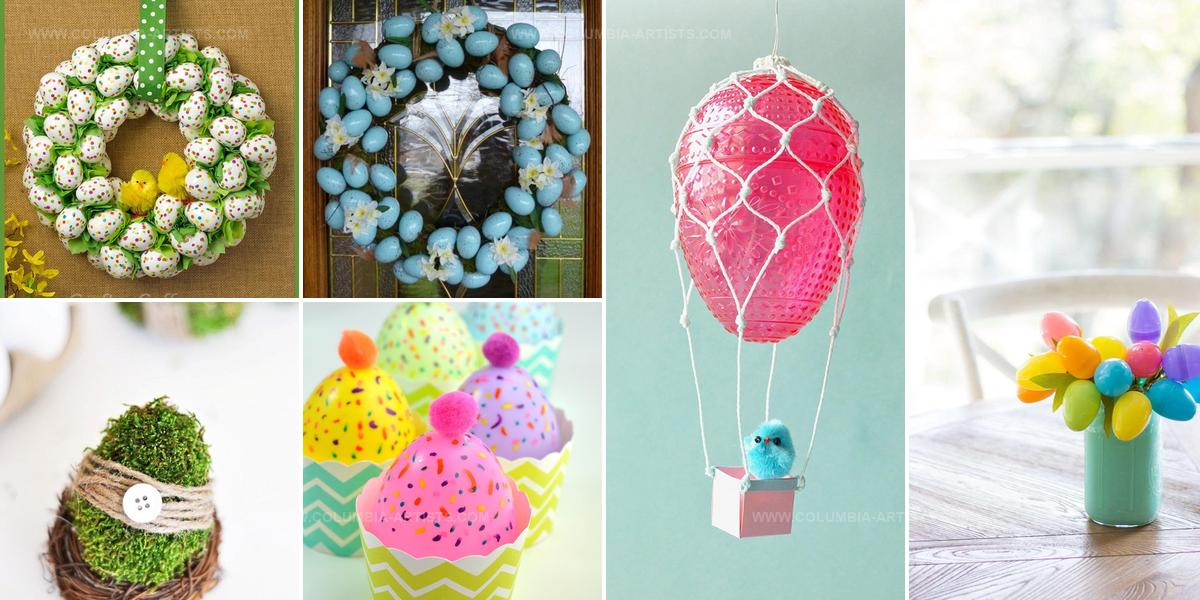 8597132 Plastic Egg Easter DIY Ideas