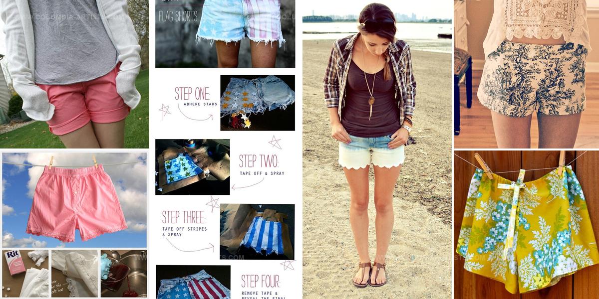 9910207 DIY Summer Shorts Ideas