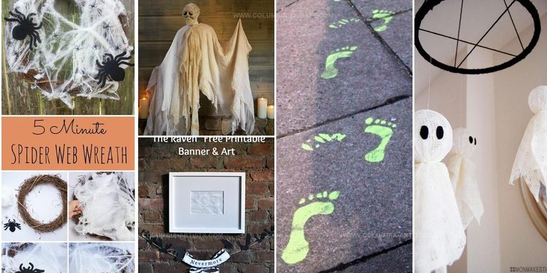 9980500 Spooky DIY Halloween Front Door Decorations