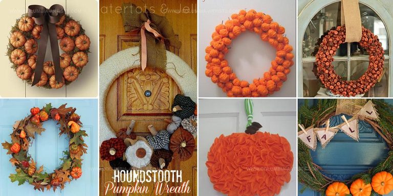 2193540 DIY Pumpkin Wreaths For Fall And Thanksgiving