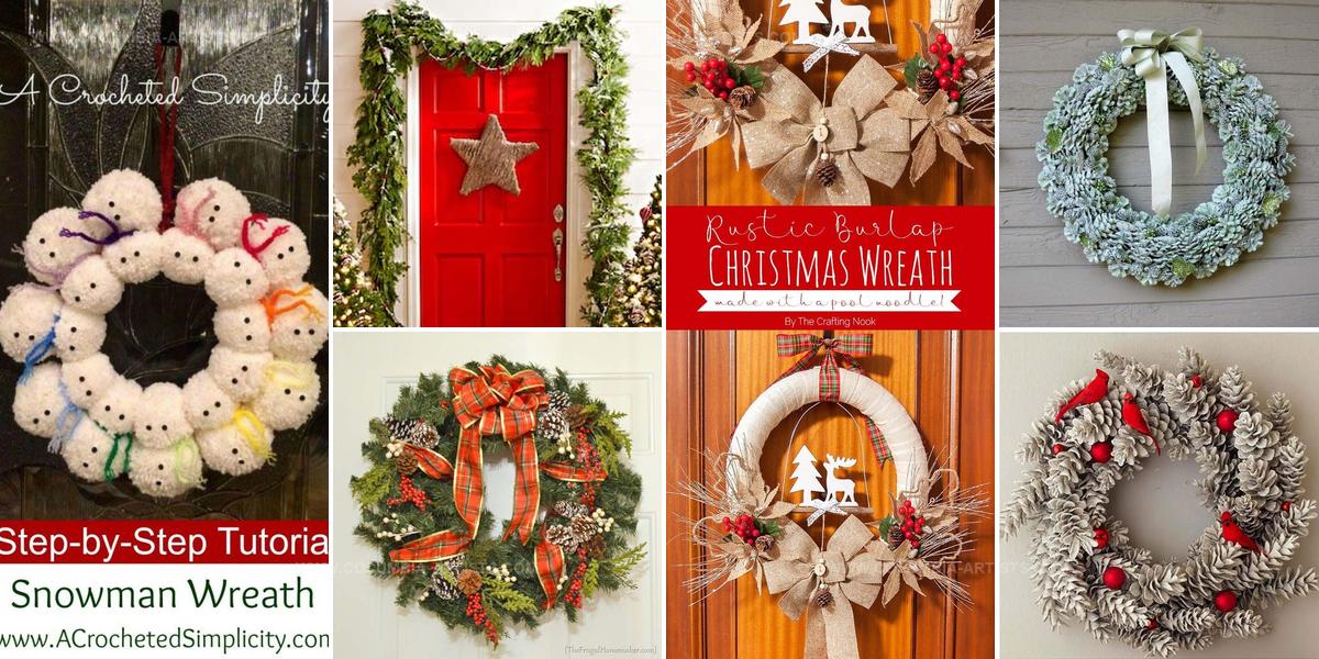 5201326 DIY Christmas Wreath Ideas