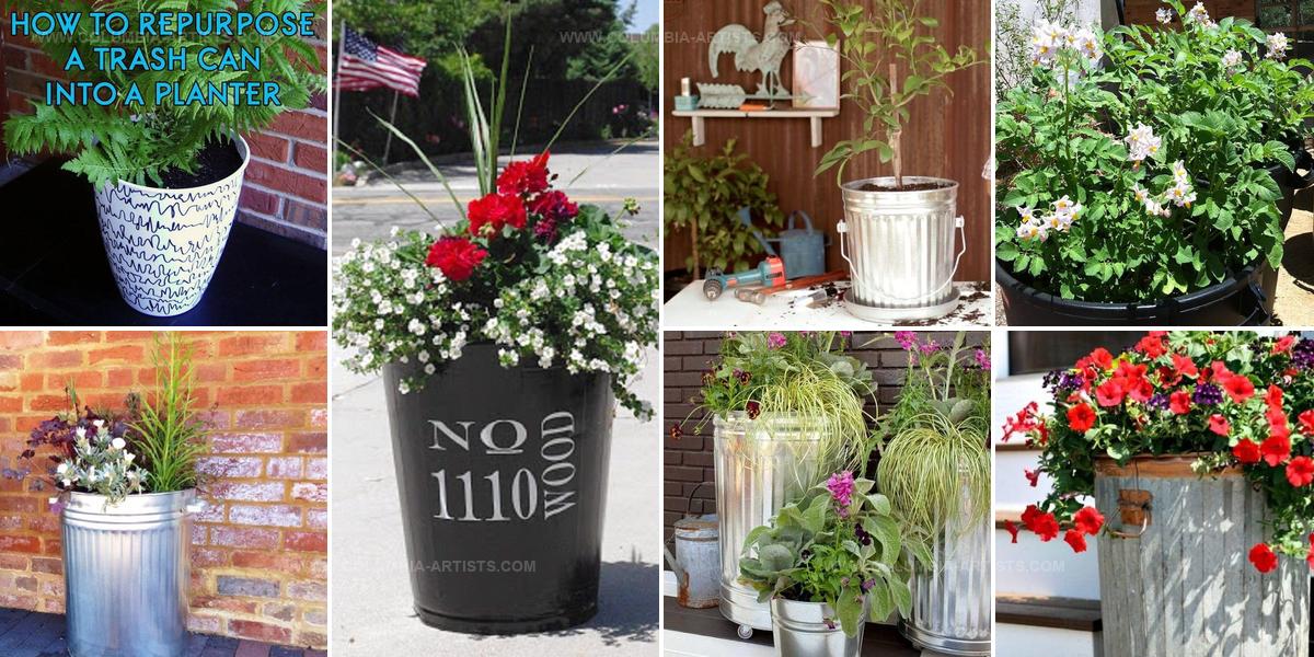 9070578 Cheap DIY Dustbin Planters
