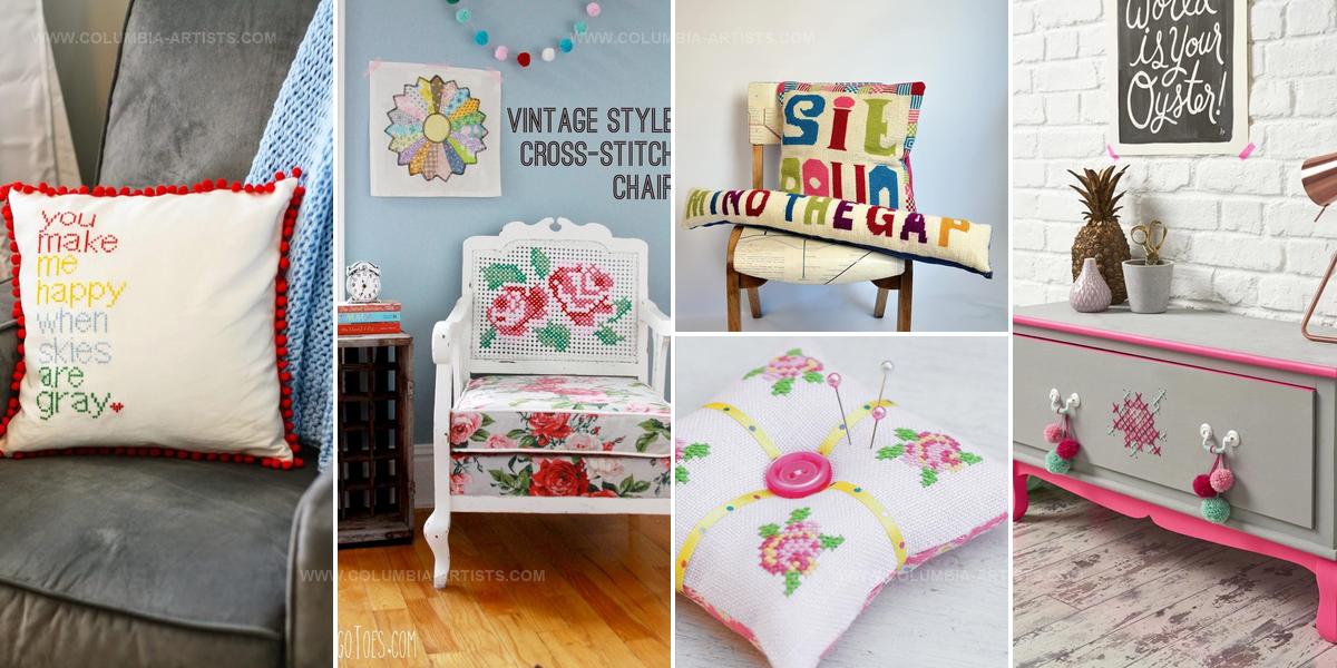 4968527 Playful DIY Cross Stitch Home Decor Crafts