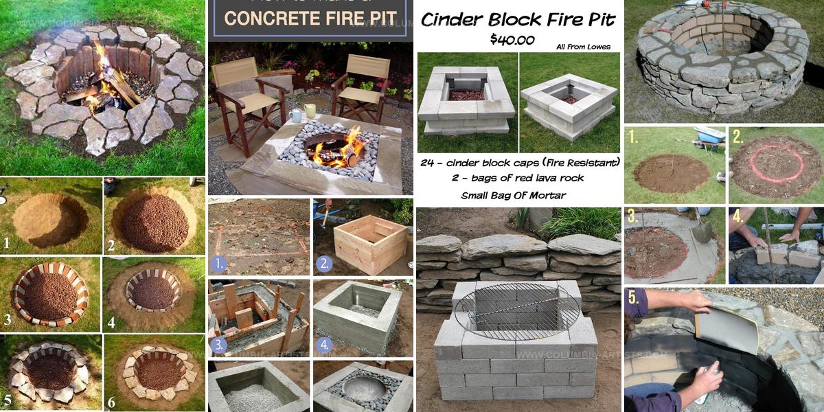 2312528 Budget DIY Fire Pit Ideas