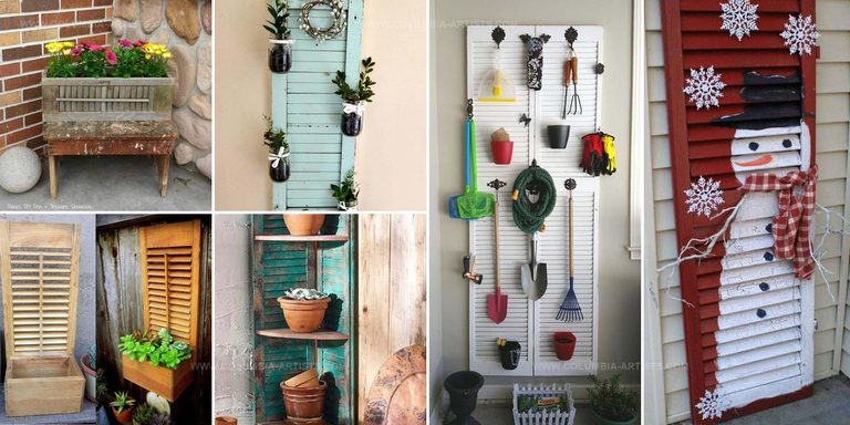 9643898 Old Shutter Decor Ideas