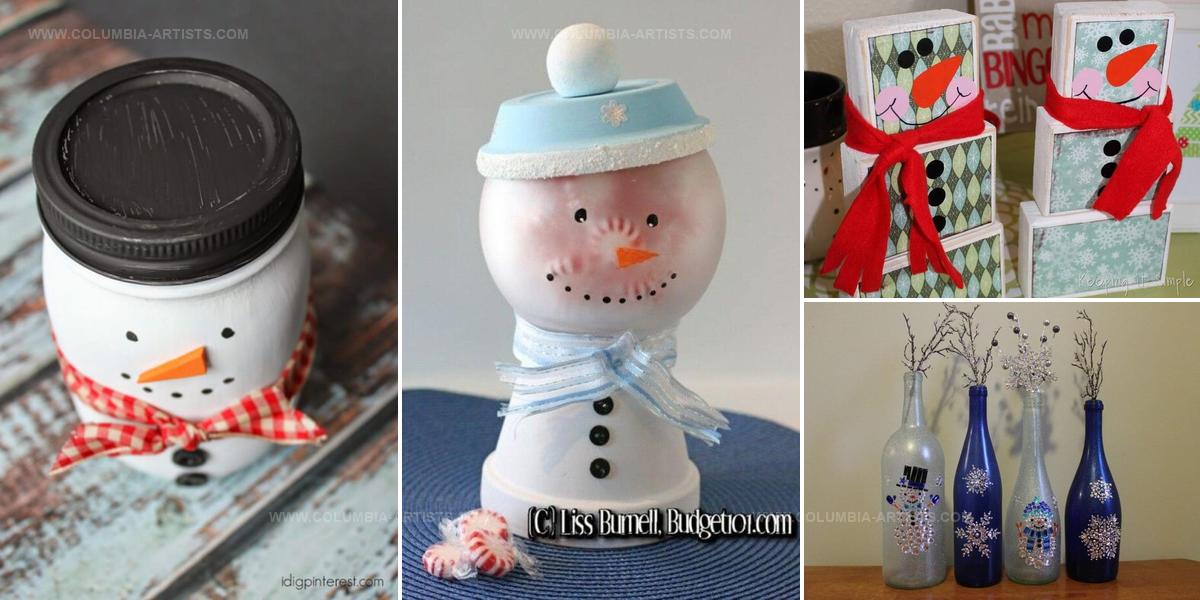 3997095 DIY Snowman Craft Ideas