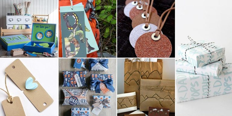 1185497 DIY Fathers Day Gift Wrap Ideas