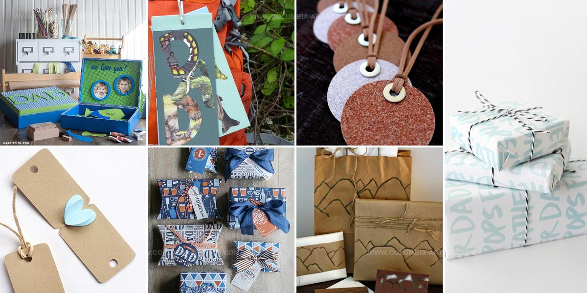 1185497 DIY Fathers Day Gift Wrap Ideas