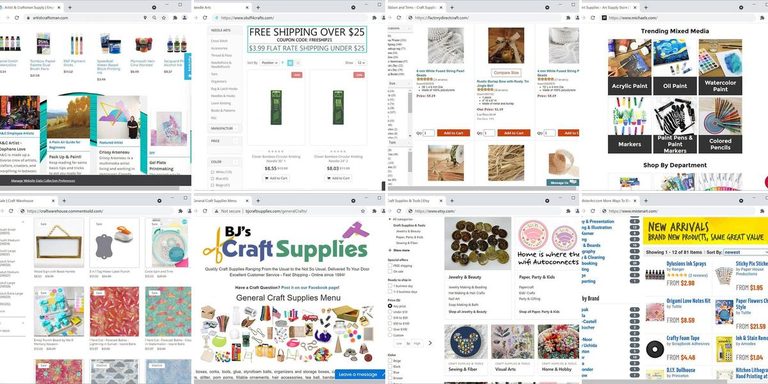 9952482 Online Craft Supply Stores