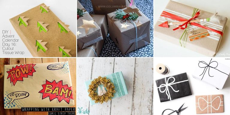 3539393 DIY Christmas Wrapping Paper Ideas