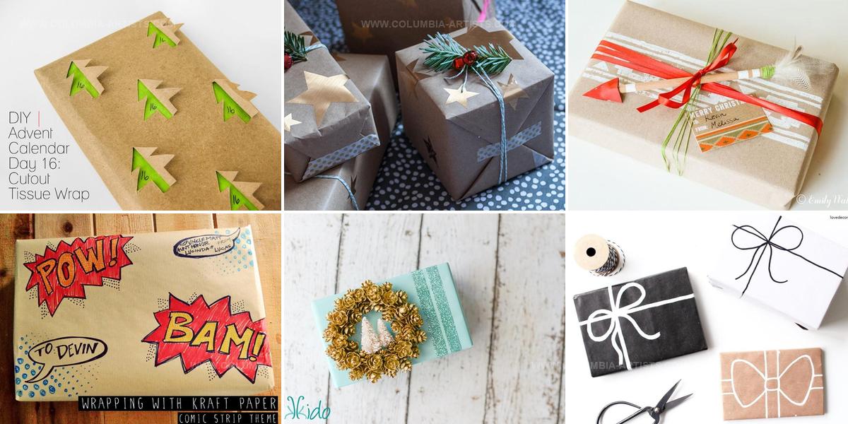 3539393 DIY Christmas Wrapping Paper Ideas