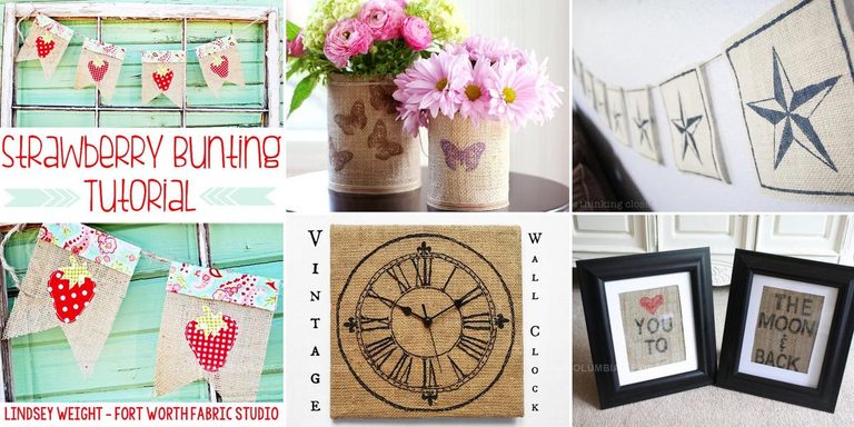 8184317 DIY Burlap Home Decor Projects