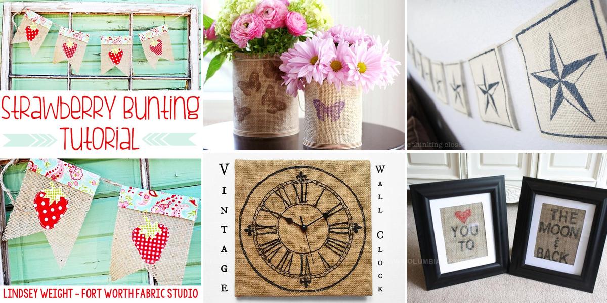 8184317 DIY Burlap Home Decor Projects