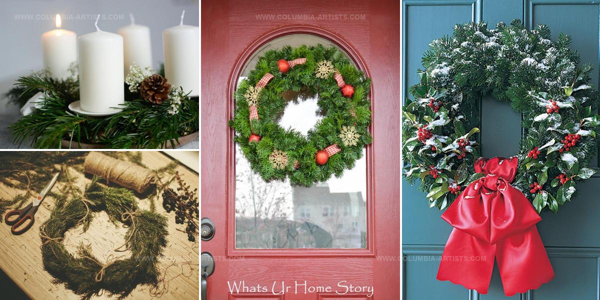 6556668 Easy DIY Fir Wreaths For Christmas Decor