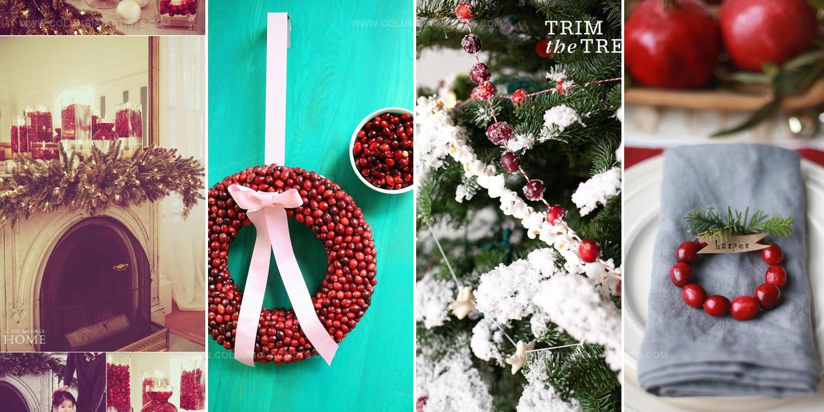 1517275 DIY Cranberry Christmas Decorations