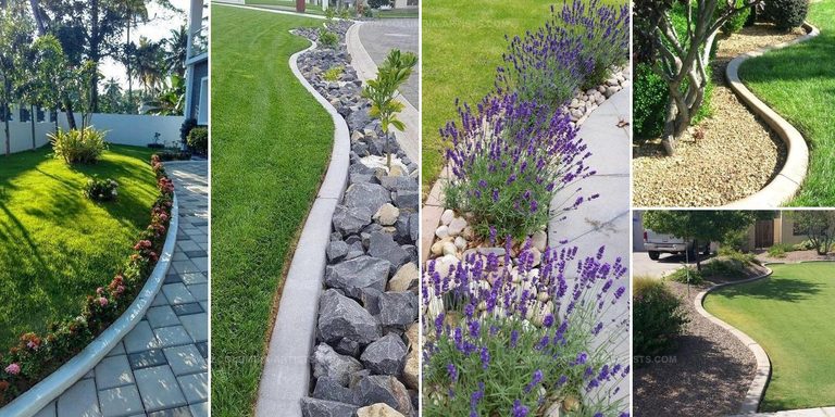 4577195 Concrete Garden Edging Ideas