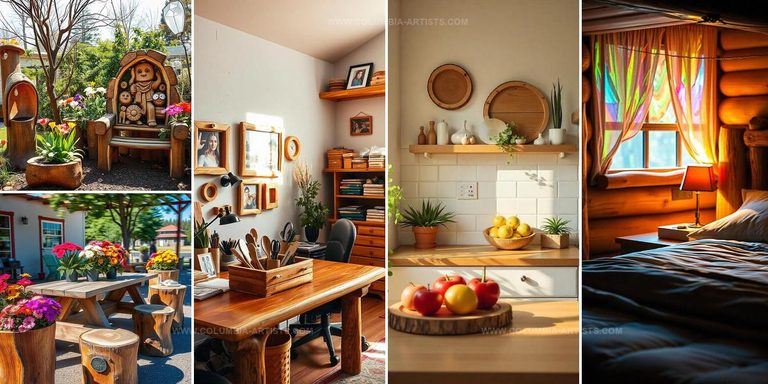 5724065 Sunny DIY Wood Log Ideas