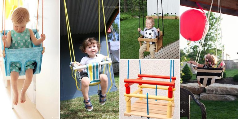 7406340 DIY Baby And Toddler Swings