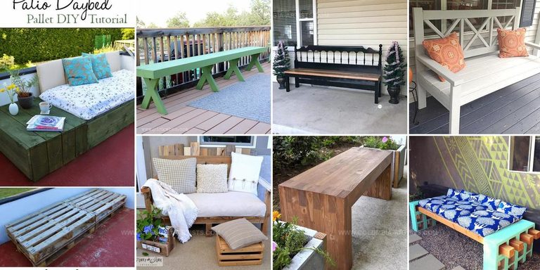 4534638 Outdoor DIY Bench Ideas