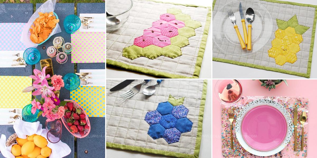 7049323 DIY Summer Placemat Ideas